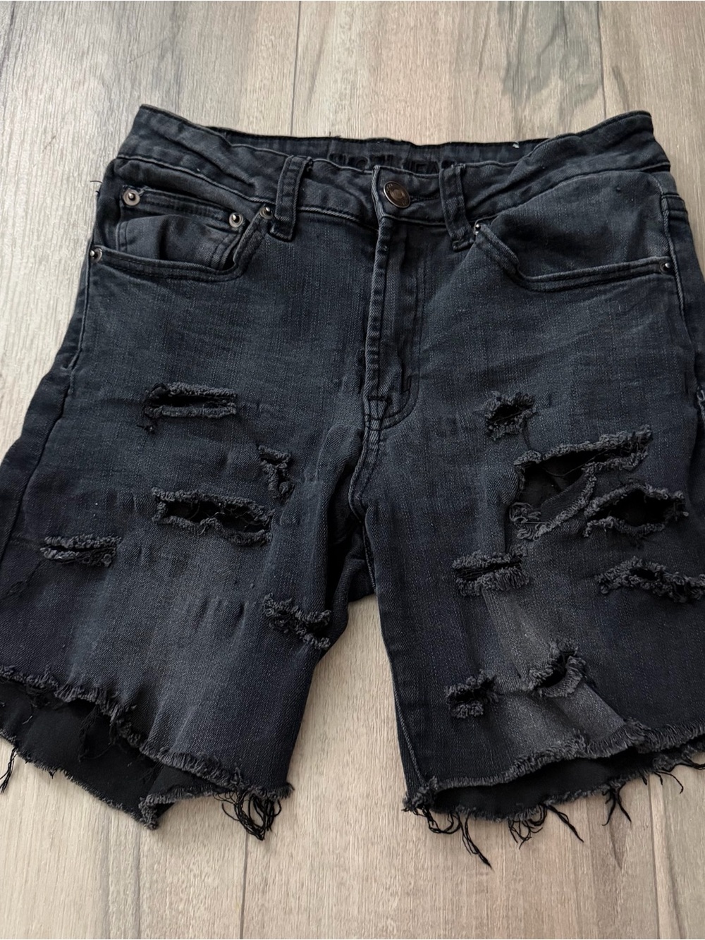 Rue21 Upcycled Ripped Shorts